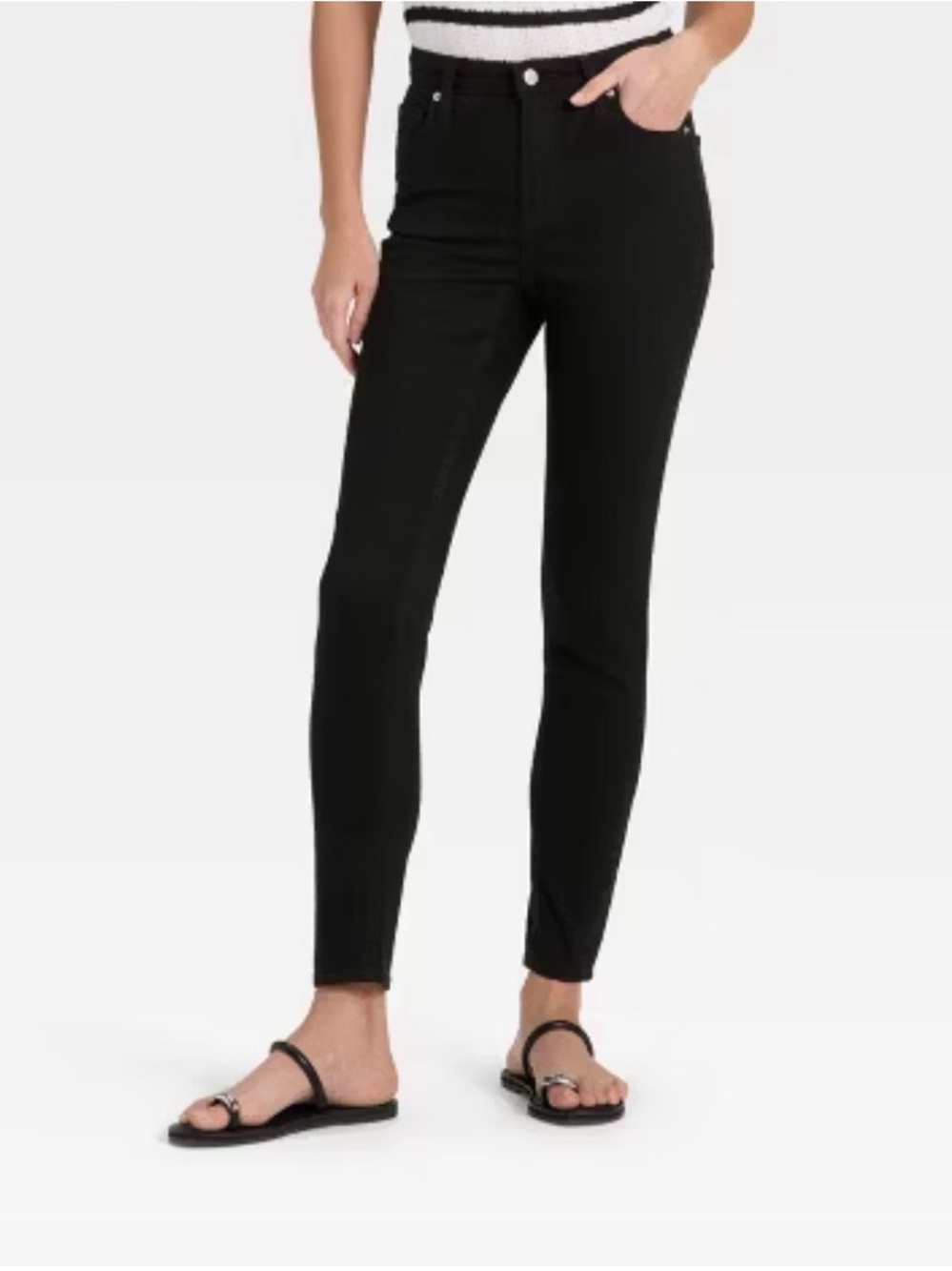 Universal Thread Black Skinny High-Rise Jeans size 8R
